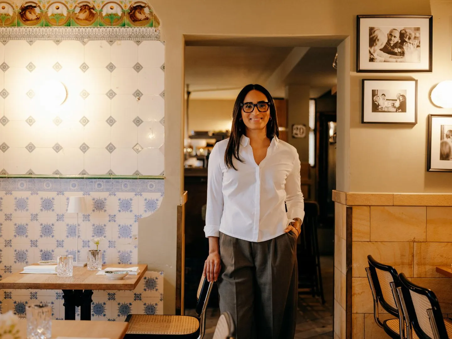 Sterne-Glanz am Ulmer Münster: Alina Meißner-Bebrout. — Dine